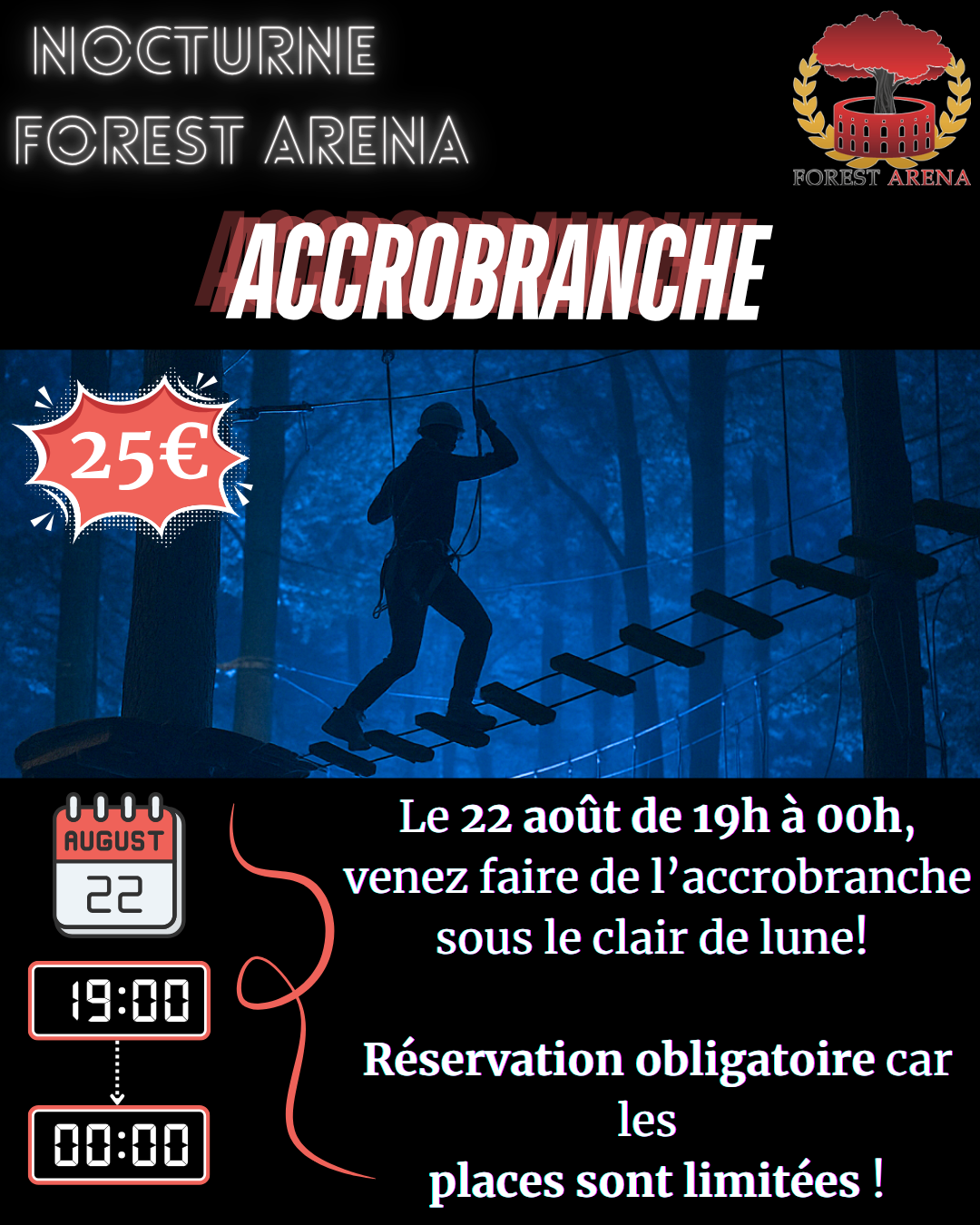 Nocturne Accrorbranche
